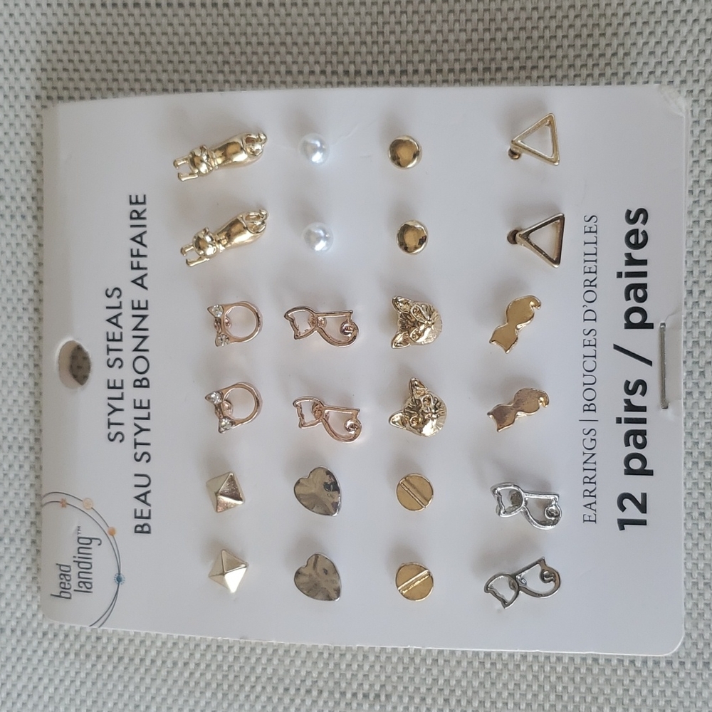 STYLE STEALS  bead landing  EARRINGS